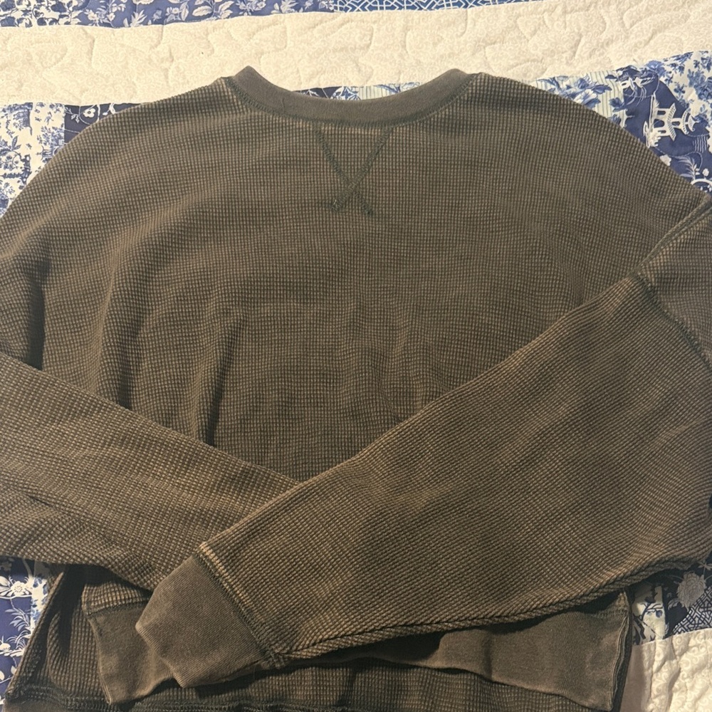 SO Men's Dark Brown Crewneck Sweater